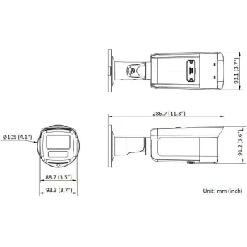 KAMERA IP HIKVISION DS-2CD2T86G2H-4I(4mm)(eF)