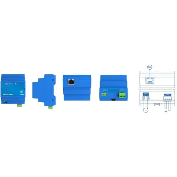 Extender sygnału na szynę DIN EX-MODBUS Tech sterowniki