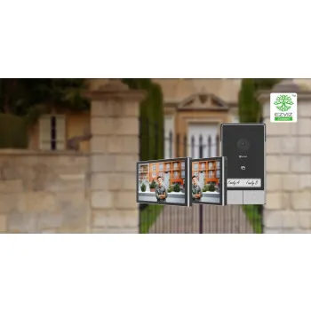 Zestaw wideodomofonowy EZVIZ HP7 z dwoma monitorami