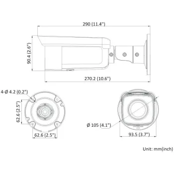 KAMERA IP HIKVISION DS-2CD2T86G2-4I (2.8mm) (C)
