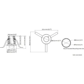 KAMERA IP HIKVISION DS-2CD2E43G2-U (2.8mm) PL