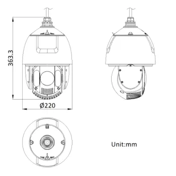 KAMERA IP PTZ HIKVISION DS-2DE7A825IW-AEB(T5) PL