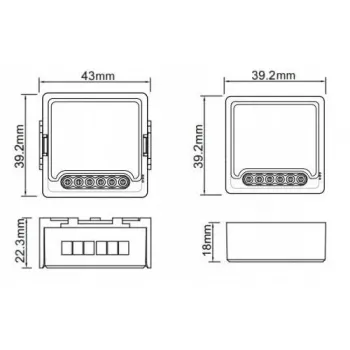 Moduł OXT mini beznapięciowy ZigBee TUYA