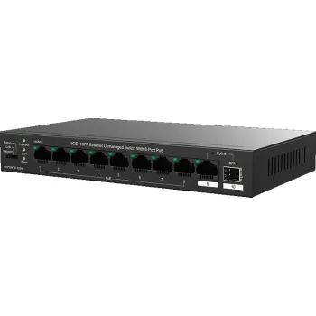SWITCH POE TENDA TEG1110PF-8-120W