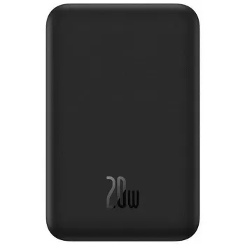 Powerbank Baseus Magnetic Mini PPCX150001 20000mAh 20W PD ŁADOWANIE INDUKCYJNE Qi USB-C KABEL USB-C