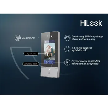 Zestaw wideodomofonowy IP Hilook by Hikvision IP-VIS-Ultra-W