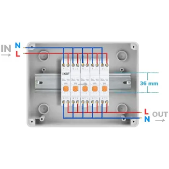Inteligentny Sterownik OXT | 63A | Licznik | ZigBee | Tuya T337