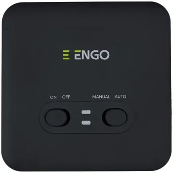 ENGO Controls E20i-B - Regulator temperatury, bezprzewodowy, bateryjny, Wi-Fi, Internetowy, czarny, 868MHz