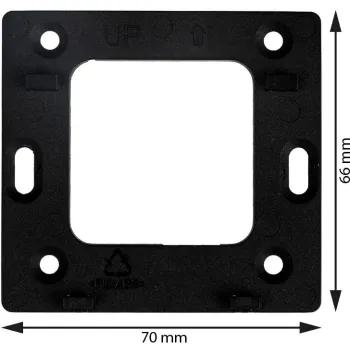 ENGO Controls E25-230B - Regulator temperatury, 230V, czarny, Internetowy, natynkowy ZigBee/868MHz