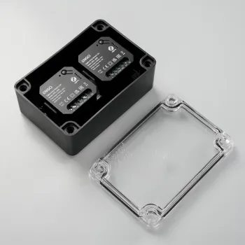 ENGO Controls EBOX2 - Obudowa hermetyczna, natynkowa, IP65, 129mm x 89mm x 55mm (szer. x wys. x gł.) do przekaźników: EREL-16ZB / EREL-16WIFI / EROL-Z