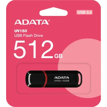 Adata Pendrive UV150 512GB USB3.2 czarny