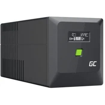 UPS ZASILACZ AWARYJNY Greencell PowerProof 750VA 480W LCD CZYSTA SINUSOIDA