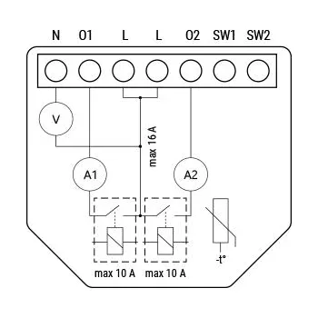 Shelly Qubino Wave Shutter
