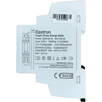 Licznik energii jednofazowy z Modbus dwukierunkowy VCX SDM120M (MID)