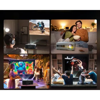Projektor Zenwire E690H 1000 Ansi WiFi Android 11 FULL HD 4K Autofocus