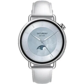 Smartwatch Xiaomi Watch S4 41mm Leather Strap biały