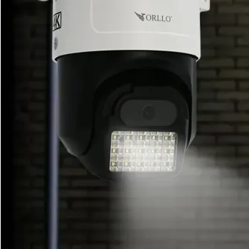 Kamera IP ORLLO Z17 Ultra 4K zewnętrzna obrotowa GSM na kartę SIM
