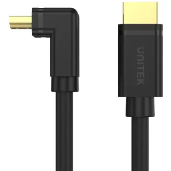 Kabel HDMI Unitek Y-C1001 kątowy HDMI 2.0 90 stopni 4K 2m
