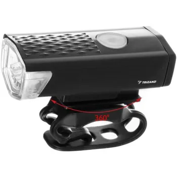 Lampka rowerowa LED USB + tylne światło 15914 - uniwersalny Trizand