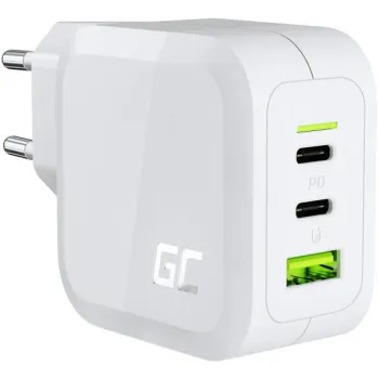 ŁADOWARKA SIECIOWA Green Cell POWERGAN 65W 2xUSB-C 1xUSB-A CHARGC08W