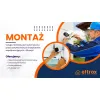 Zestaw monitoringu EZ-IP by Dahua 4 kamer tubowych IP 2K EZI-B140-F2 z usługą montażu