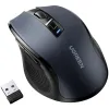 Mysz optyczna Ugreen MU006 bezprzewodowa USB 2.4GHz / Bluetooth 5.0 4000 DPI - czarna