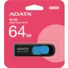 Adata Pendrive UV128 64GB USB 3.2 Gen1 czarno - niebieski