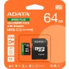 Adata Karta pamięci microSD Speed Plus 64GB UHS1 U3 V30 A2 160/140 MB/s