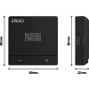 ENGO Controls EASY-230B - Regulator temperatury, 230V, czarny, dobowy, natynkowy