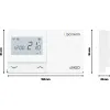 ENGO Controls E901-WIFI - Regulator temperatury bezprzewodowy, Wi-Fi, Internetowy, biały, 868MHz, bateryjny