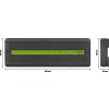 ENGO Controls ECB62-ZB - Listwa bezprzewodowa 6 stref + 2 strefy przewodowe, 230V, ZigBee, moduł pompy i kotła