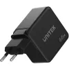 Ładowarka sieciowa Unitek GaN, PD 65W, podróżna, 3 porty