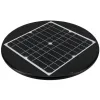 SOLARNA OPRAWA PARKOWA LED SOLUM 20W 2200LM 3000-4000K IP65 CZARNA