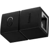 Złączka sieciowa łącznik kabli Ethernet RJ-45 Baseus AirJoy Series 1 szt. - czarna