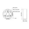 ADAPTER DAHUA PFA13A-E-BLACK