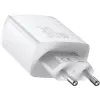 ŁADOWARKA SIECIOWA Baseus Compact Quick Charger CCXJ-E02 30W 2x USB-A 1x USB-C PD 3.0 QC 3.0 BIAŁA