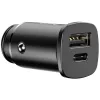 ŁADOWARKA SAMOCHODOWA Baseus Square CCALL-AS01 30W 5A 1x USB-A 1x USB-C QC 4.0+