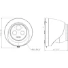 KAMERA IP DAHUA HY-FT121LD-TD1F4