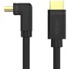 Kabel HDMI Unitek Y-C1002 kątowy HDMI 2.0 90 stopni 4K 3m