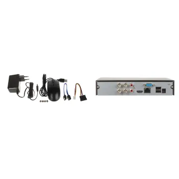 Zestaw monitoringu Dahua COOPER XVR 1TB 2x Kamera kopułkowa FullHD