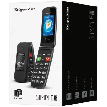 Telefon GSM dla seniora Kruger&Matz Simple 930 KM0930