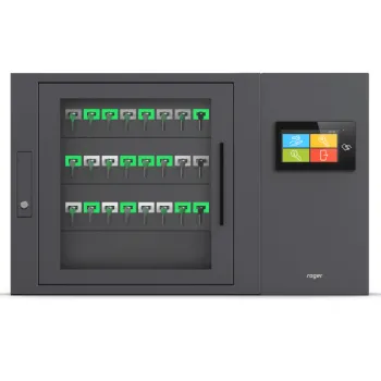 Elektroniczny depozytor kluczy ROGER RKD32-24 (24 sloty) z dotykowym panelem sterującym 7