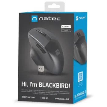 Mysz bezprzewodowa Natec Blackbird 2