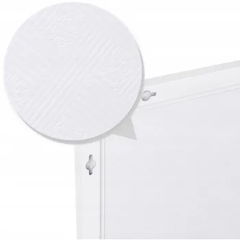 Zestaw Panel grzewczy IR CRONOS Carbon P800 White
