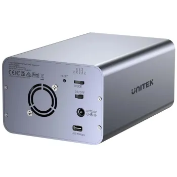 Unitek Obudowa RAID do dysku SATA 2.5''/3.5'' 4 tryby 40TB USB C 10Gb/s