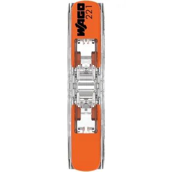 Szybkozłączka przelotowa uniwersalna LINKA/DRUT 2x 0,2-4mm2 WAGO 221-2411 (1szt.)