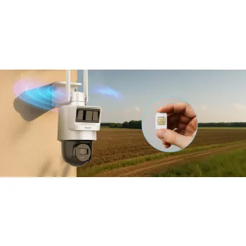 Kamera IP Hilook PTZ-S4-4G z panelem solarnym