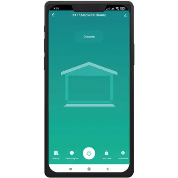 Moduł OXT z sensorem do silnika bramy garażu ZigBee TUYA