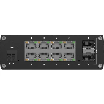 Teltonika TSW212 switch przemysłowy zarządzalny 8xGE 2xSFP (TSW212000000) DIN