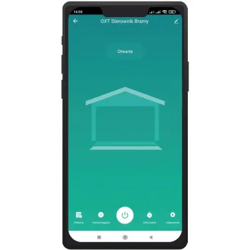 Moduł OXT z sensorem do silnika bramy garażu ZigBee TUYA